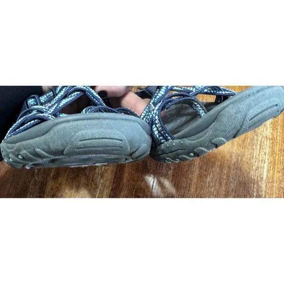 Skechers Women's Outdoor Lifestyle Sandals Navy 8 - Picture 5 of 8